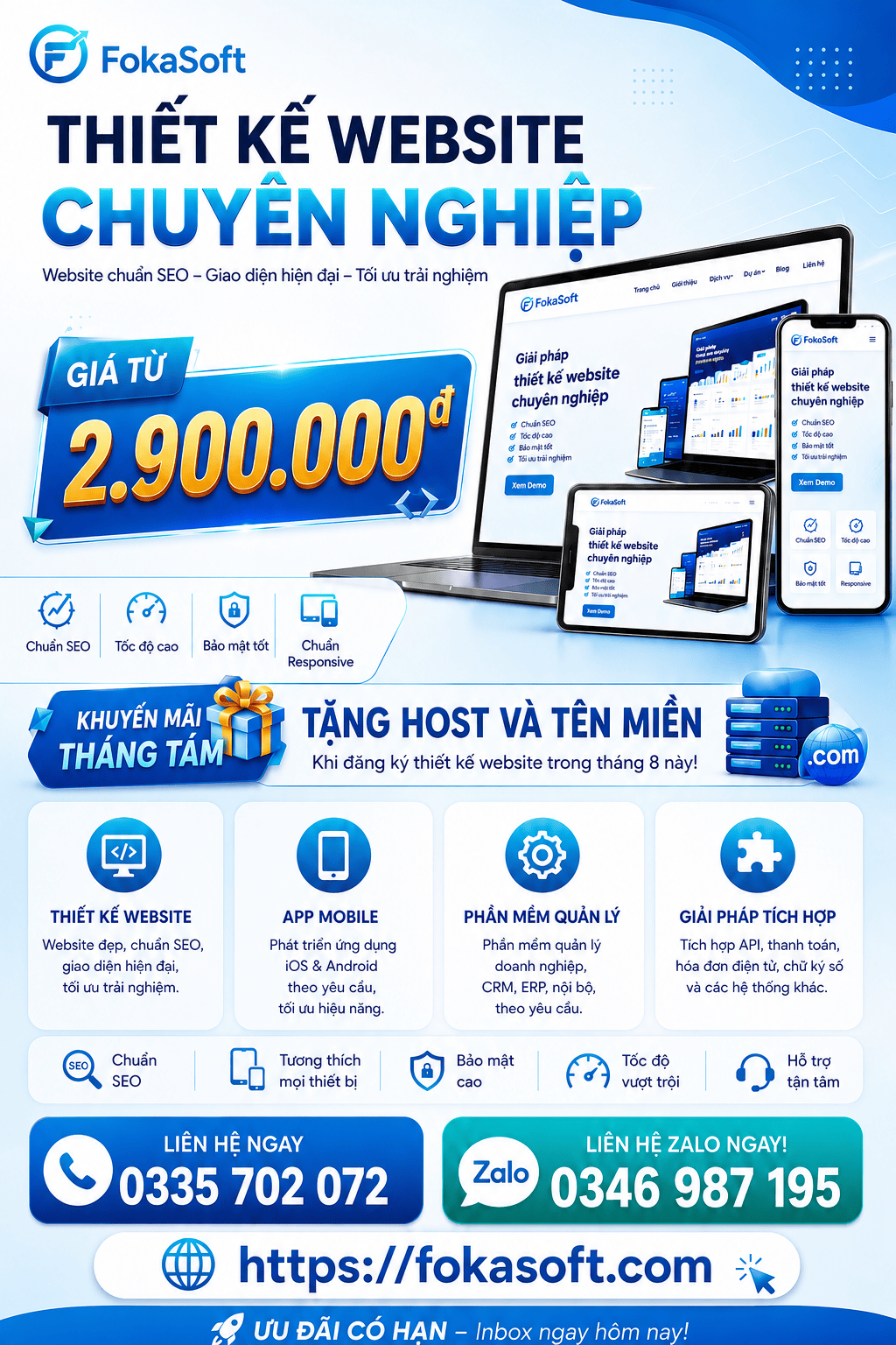 Thông báo trang chủ