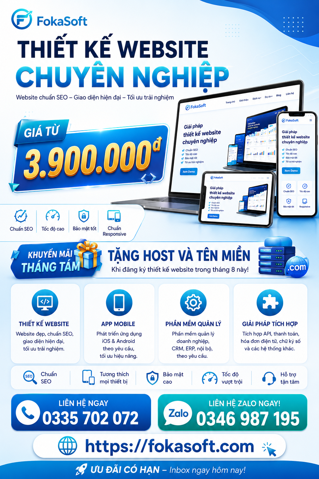 Thông báo trang chủ